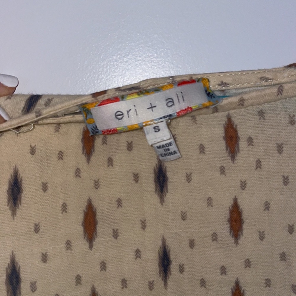 Anthropologie Fall Tassle Shirt - Picture 5 of 5
